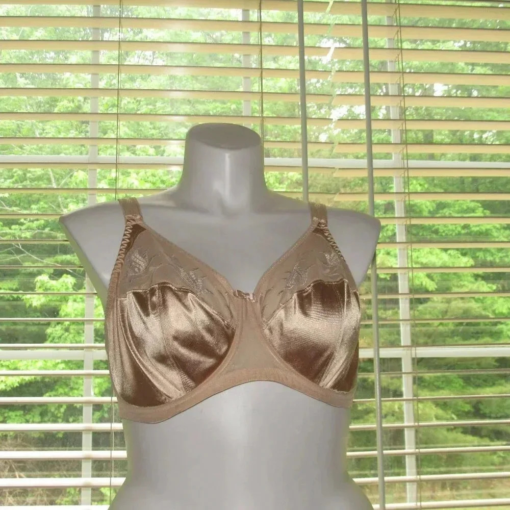 ELOMI Caitlyn Underwire Tan Bra Size 40F